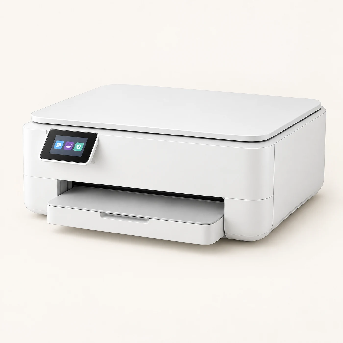 Illustrative unbranded view representing HP Envy 6155e Wireless All-in-One Color Inkjet Printer; refer to the exact model and SKU in this listing.