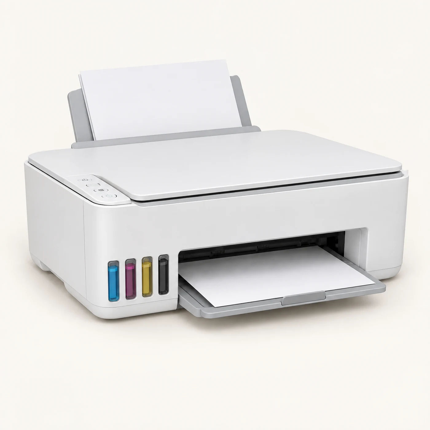 Illustrative unbranded view representing HP Smart Tank 5101 Wireless All-in-One Ink Tank Printer; refer to the exact model and SKU in this listing.