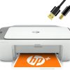 HP DeskJet All-in-One Wireless Color Inkjet Printer, Print, Copy, Scan, Wireless USB Connectivity Mobile Printing Printer Cable