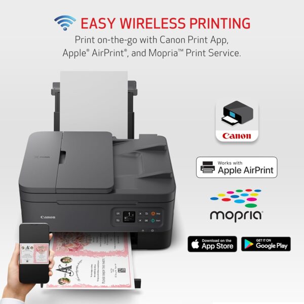 canon pixma tr7020a all in one wireless color inkjet printer