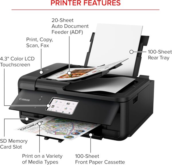 canon pixma tr8620a – all‑in‑one printer (home office)