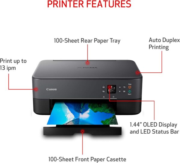 canon pixma ts6420a all in one wireless inkjet printer