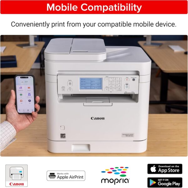 canon imageclass mf287dw – monochrome duplex wireless laser printer