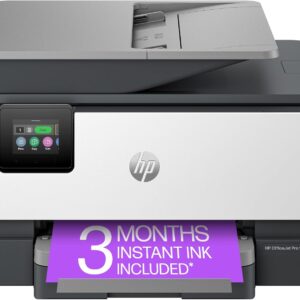 hp officejet pro 9125e all in one printer, color, printer for small medium business